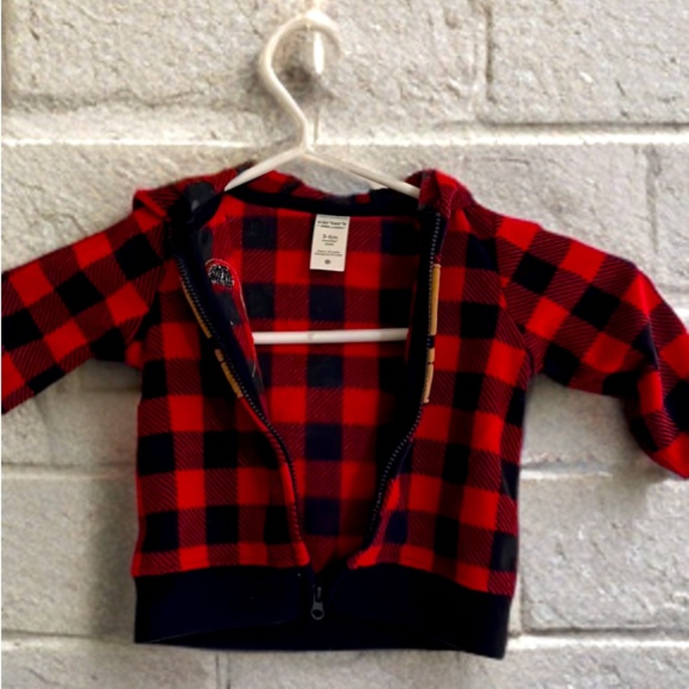 3-6M Bear Hoodie for baby